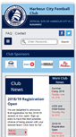 Mobile Screenshot of harbourcityfc.com